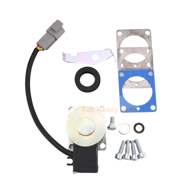 12V Stop Solenoid 03938010 01660911 for Hatz L M Engines 01660910 - Fab Heavy Parts