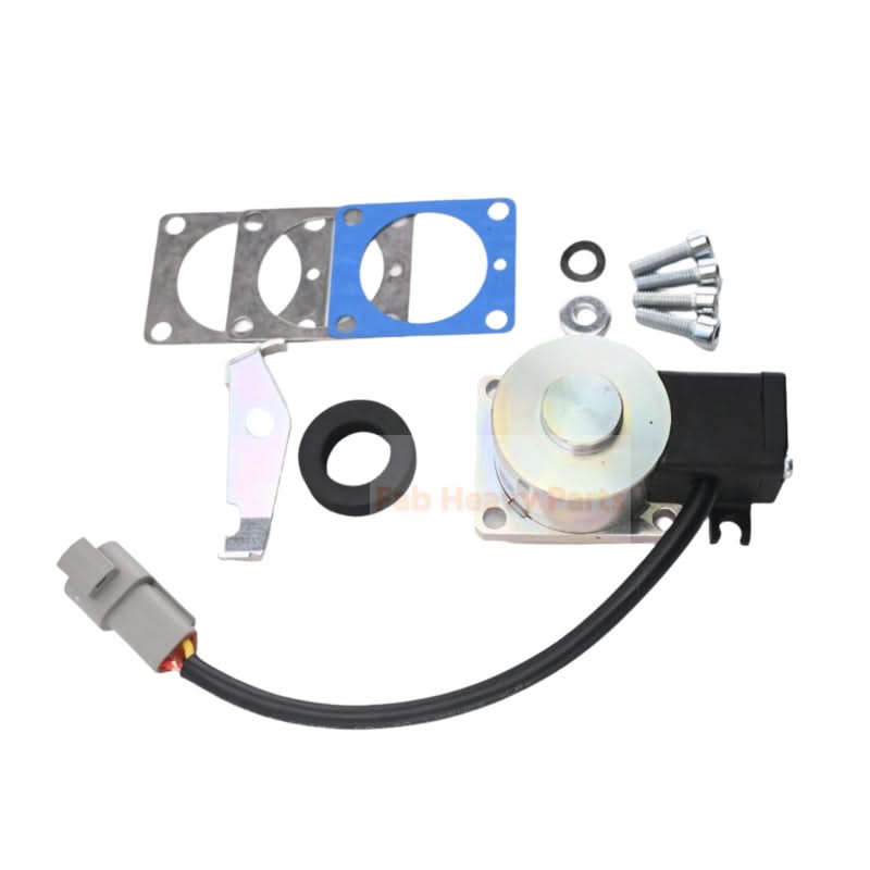 12V Stop Solenoid 03938010 01660911 for Hatz L M Engines 01660910 - Fab Heavy Parts