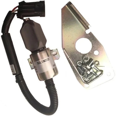 12V Stop Solenoid 59184630 for Volvo Compactor DD14 DD15 DD16 - Fab Heavy Parts