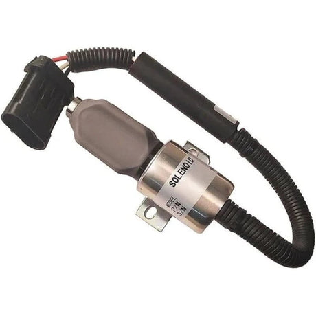 12V Stop Solenoid 59184630 for Volvo Compactor DD14 DD15 DD16 - Fab Heavy Parts