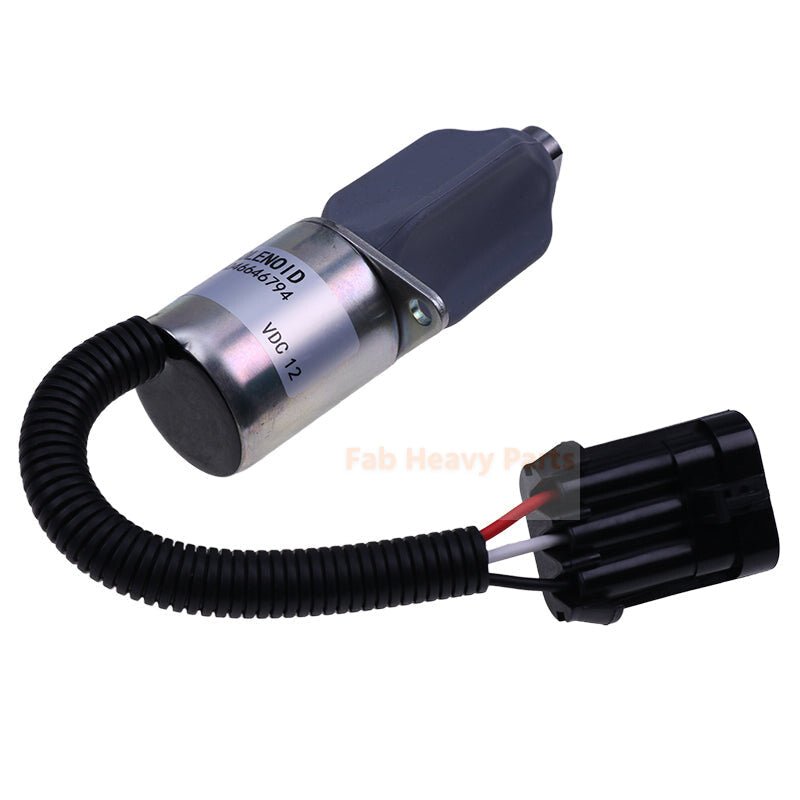 12V Stop Solenoid SA - 4806 - 12 Fits for Kubota Engine V2203 Excavator KX161 - 2 KX151 KX101 - Fab Heavy Parts