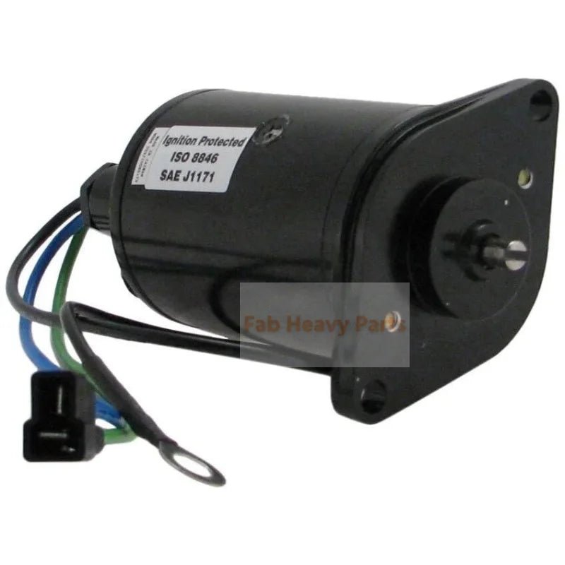 12V Tilt Trim Motor EVD4001 982058 94 - 06 - 180 Fits for OMC TILT & TRIM All Models Various 1980 - 1985 - Fab Heavy Parts