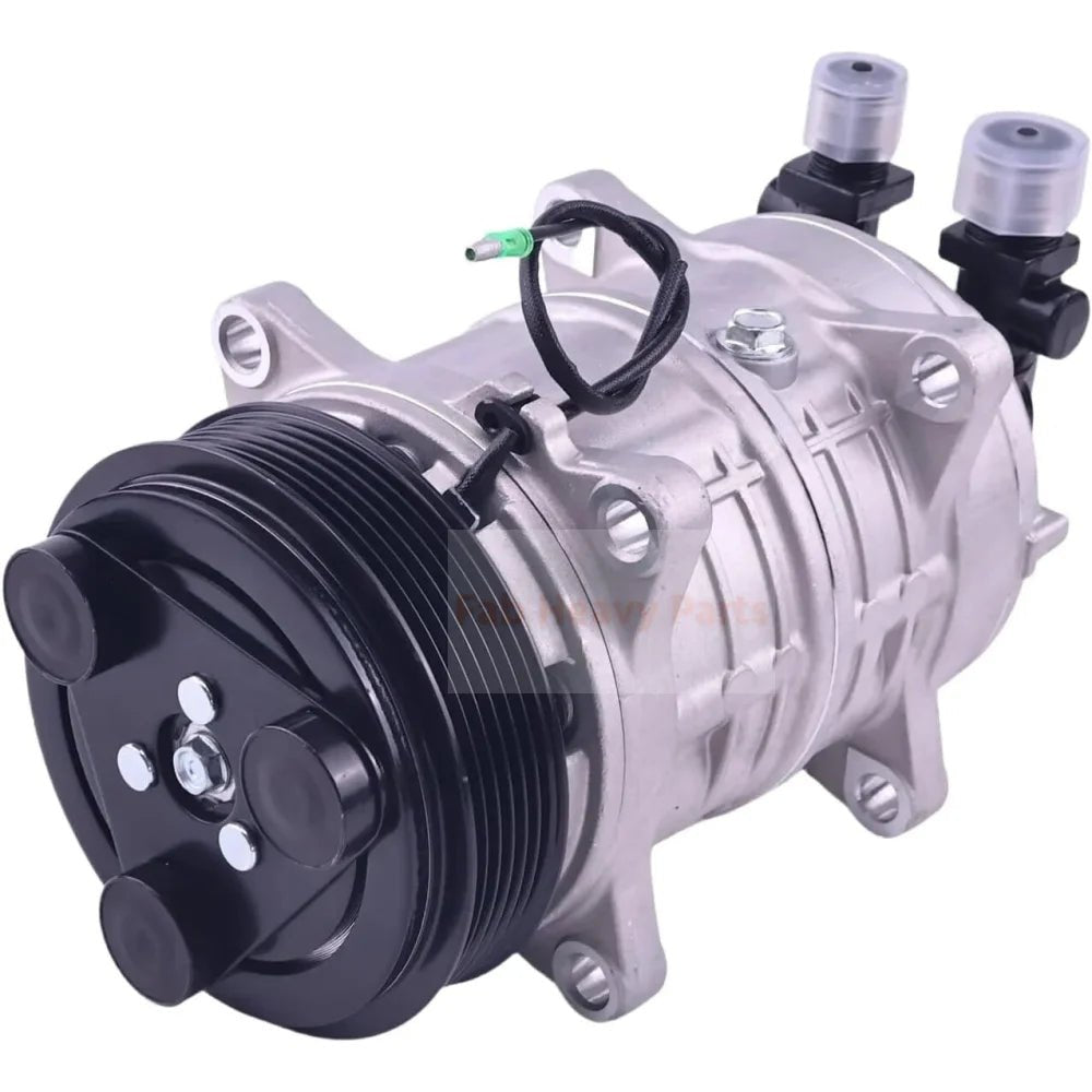 12V TM - 15HS A/C Compressor AT314517 Fits for John Deere 4024 5030 Engine 244J 304J 324J Loader - Fab Heavy Parts