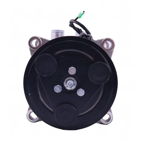 12V TM - 15HS A/C Compressor AT314517 for John Deere Engine 4024 5030 Loader 244J 304J 324J - Fab Heavy Parts