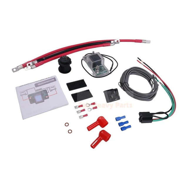 12V UTV Dual Battery Isolator Connect & Monitor Kit UTV - SBI - CM D0809003 Fits for Honda Pioneer 500 700 1000 - Fab Heavy Parts