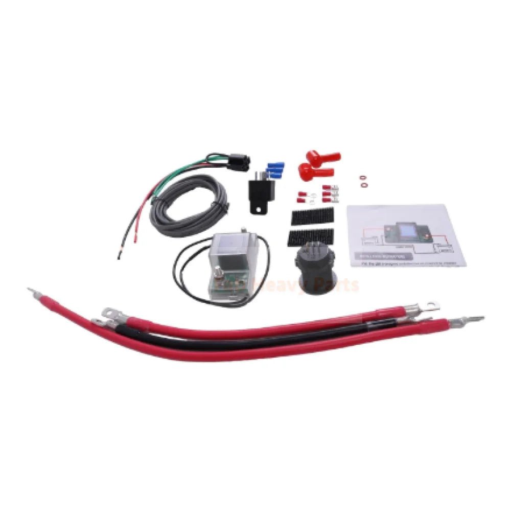 12V UTV Dual Battery Isolator Connect & Monitor Kit UTV - SBI - CM D0809003 Fits for Honda Pioneer 500 700 1000 - Fab Heavy Parts
