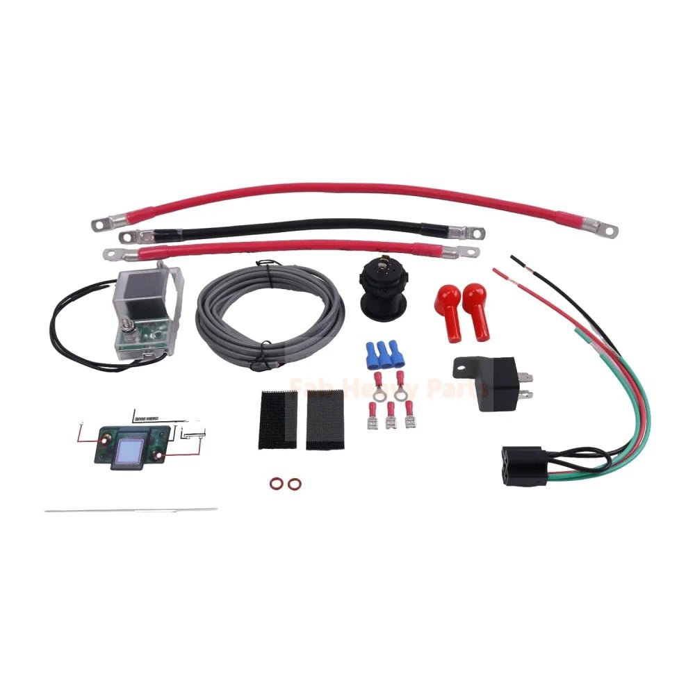 12V UTV Dual Battery Isolator Connect & Monitor Kit UTV - SBI - CM D0809003 Fits for Honda Pioneer 500 700 1000 - Fab Heavy Parts