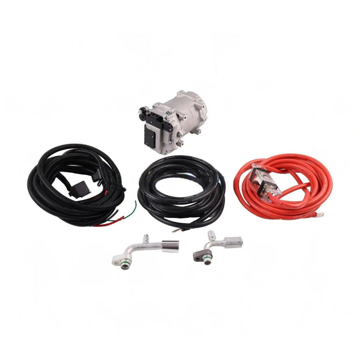 12V/24V Electric Air Conditioning Compressor ES18CC012 for Camper Truck Van Cab - Fab Heavy Parts