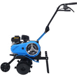 Gas-Powered 4-Cycle 2-in-1 Tiller and Cultivator 78.5cc with Handle 18IN Till Width EPA Complaint