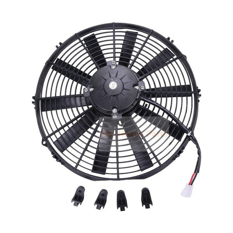 14" High Performance Electric Puller Fan 30102042 VA08-AP71/LL-53A - Fab Heavy Parts