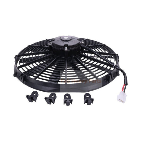 14" High Performance Electric Puller Fan 30102042 VA08-AP71/LL-53A - Fab Heavy Parts