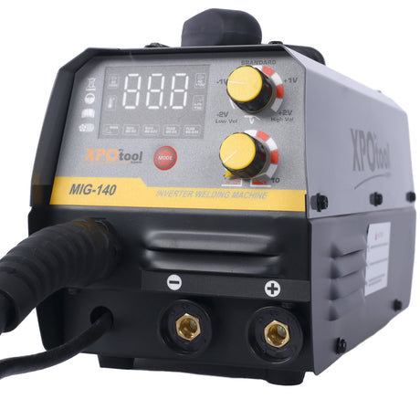 140A MIG Welder 110V Multiprocess Gas Gasless Welding Machine 4 in 1 Flux MIG/Solid Wire/Lift TIG/Stick ARC - Fab Heavy Parts