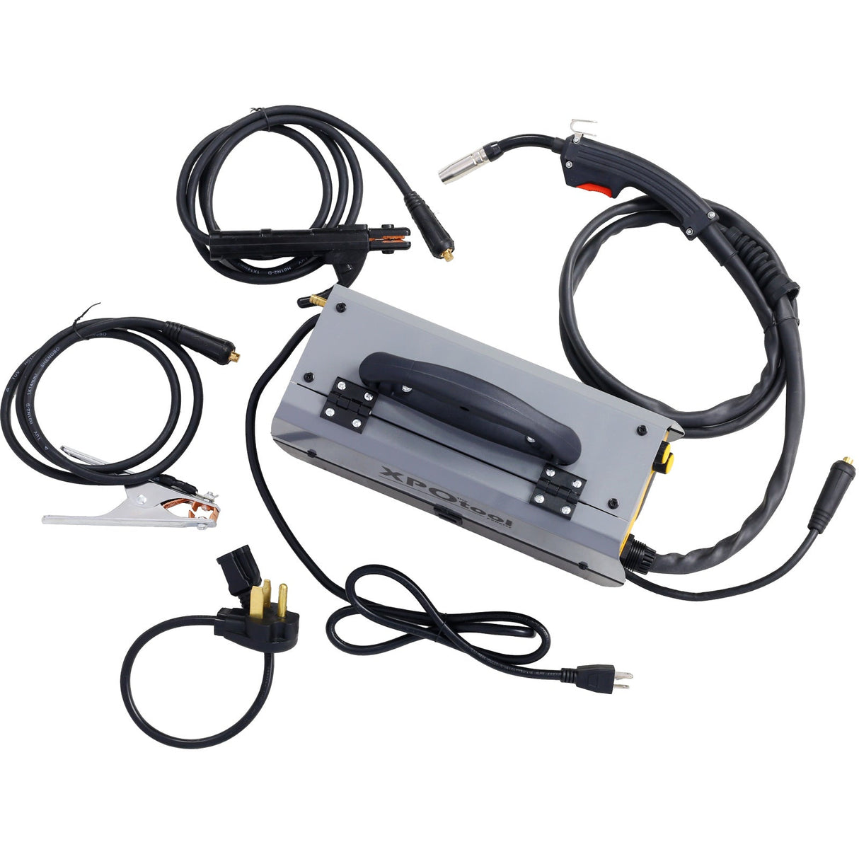 140A MIG Welder 110V/220V Dual Voltage Multiprocess Gas Gasless Welding Machine 4 in 1 Flux MIG/Solid Wire/Lift TIG/Stick ARC - Fab Heavy Parts