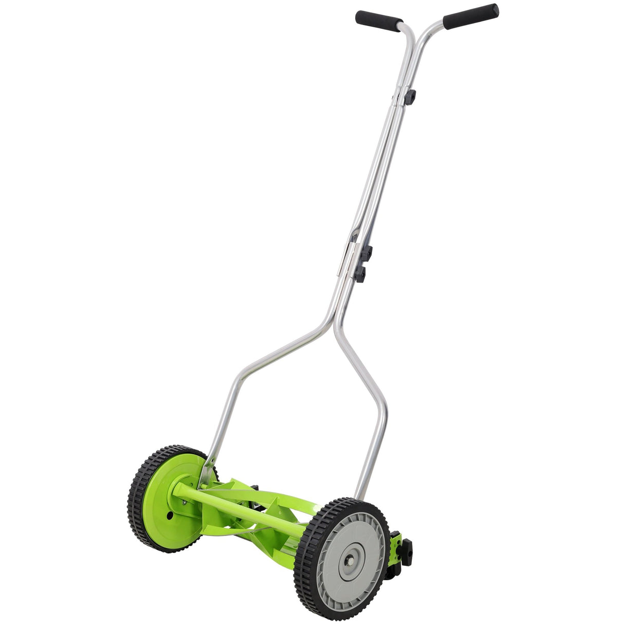 14in Push Lawn Mower Push Reel Lawn Mower - Green - Fab Heavy Parts