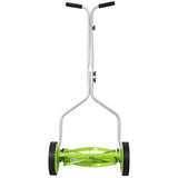 14in Push Lawn Mower Push Reel Lawn Mower - Green - Fab Heavy Parts