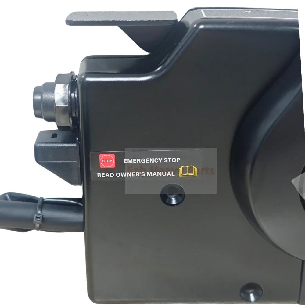 14Pin 15FT Side Mount Remote Control Left Hand With Tirm And Key 881170A13 Fits for Mercury Outboard - Fab Heavy Parts