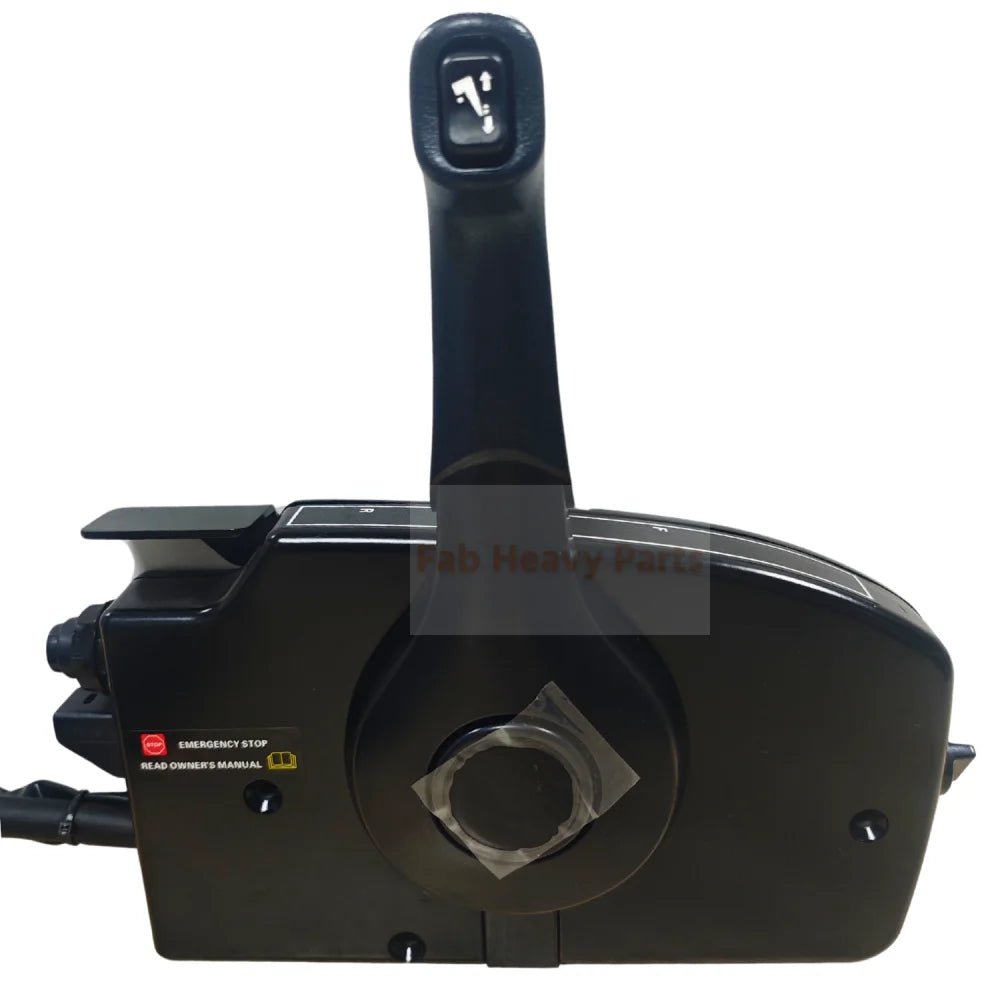 14Pin 15FT Side Mount Remote Control Left Hand With Tirm And Key 881170A13 Fits for Mercury Outboard - Fab Heavy Parts
