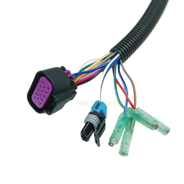 14Pin Outboard Side Control Wiring Harness 15FT 881170A13 896536T02 Fits for Mercury - Fab Heavy Parts