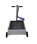 15 Gallon Low - Profile Oil Drain Pan with Manual Pump - Fab Heavy Parts