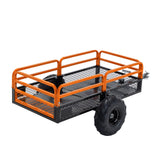 1500LBS Capacity 15 Cubic Feet Dump Cart Trailer Heavy Duty Tow Behind Hauling & Dumping Wagon for ATV, UTV, Lawn Tractor and Garden - Fab Heavy Parts