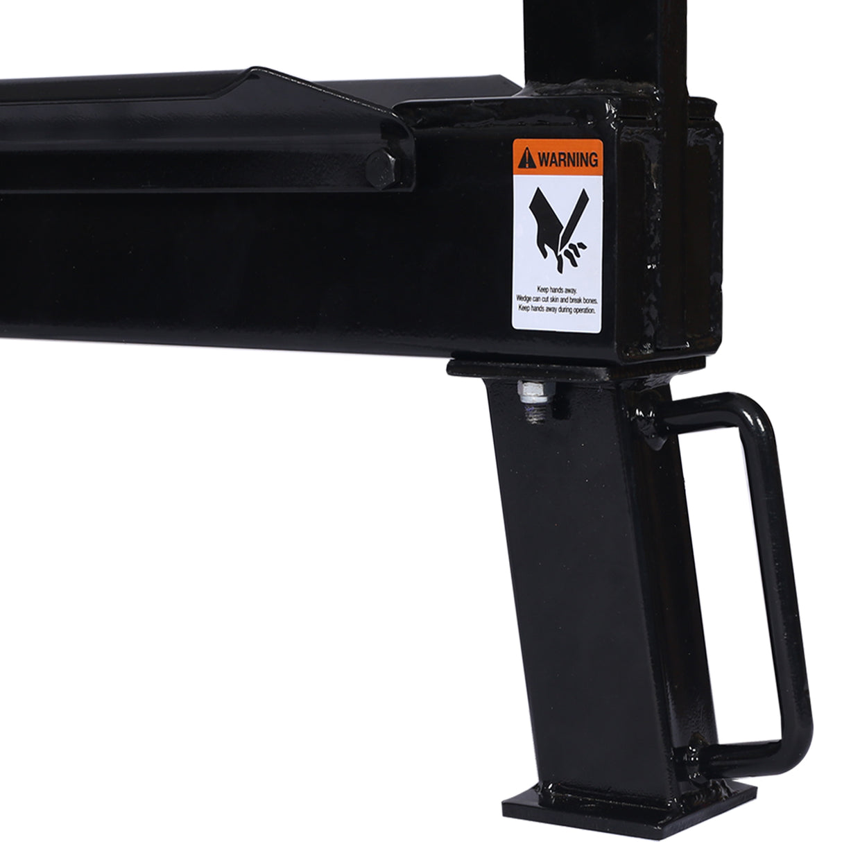 Divisor de troncos eléctrico de volante doble de doble volante Splitter de registro de gas horizontal compacto con motor de 63cc de 20 pulgadas de retorno automático de 20 pulgadas