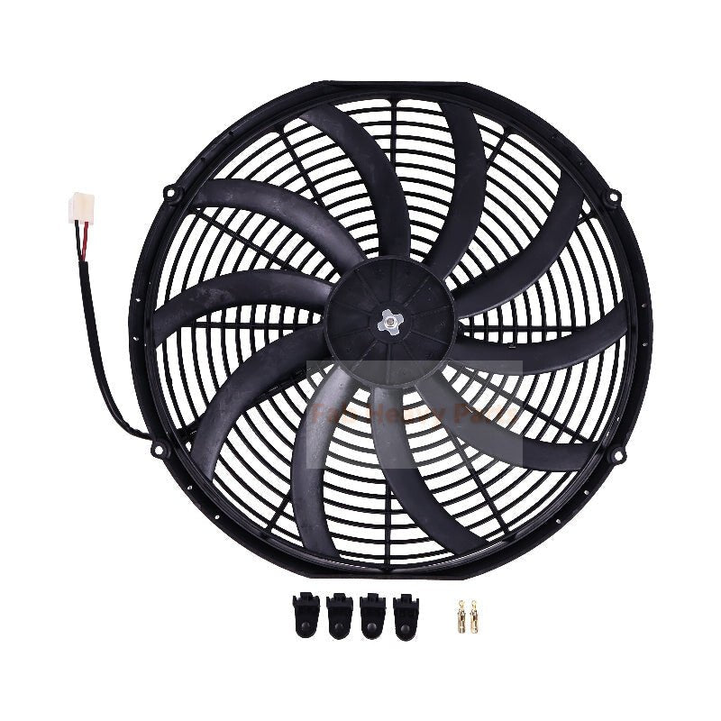16" Extreme Performance Puller Fan Curved Blades 30102113 VA18-AP70/LL/F-59A - Fab Heavy Parts