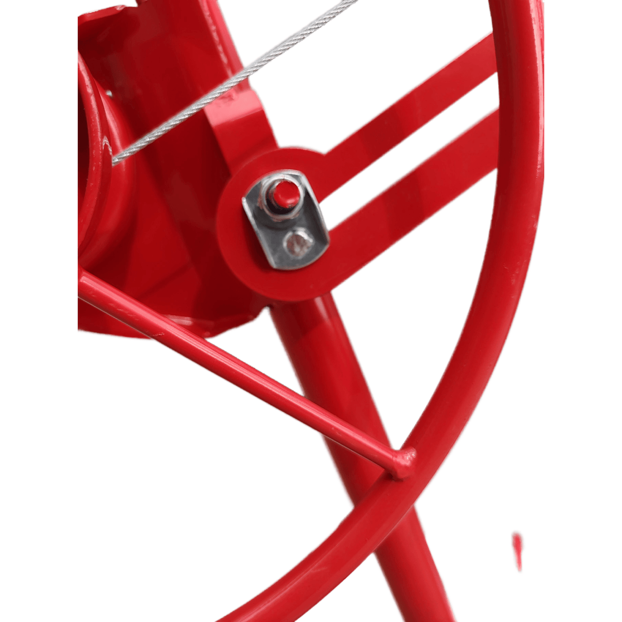 16 FT Drywall Lift Panel Hoist Jack Lifter with Caster Wheels and Telescopic Arm - Red - Fab Heavy Parts