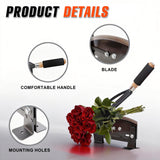 16 - Inch Flower Stem Cutter Heavy Duty Bunch Cutter with Safety Lock Sharp Precision Blade Tool for Florists, Gardeners & Flower - Fab Heavy Parts
