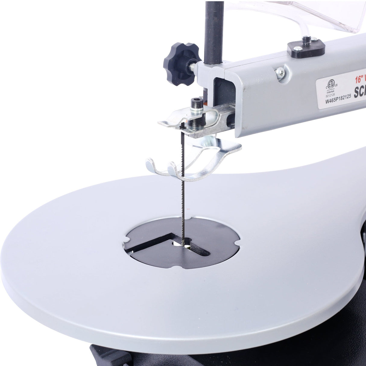 16 - Inch Variable Speed Scroll Saw with Extra - Large Adjustable Tilting Table ETL Certified - Fab Heavy Parts