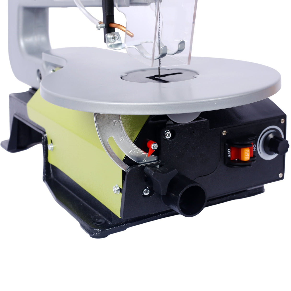 16 - Inch Variable Speed Scroll Saw with Extra - Large Adjustable Tilting Table ETL Certified - Fab Heavy Parts