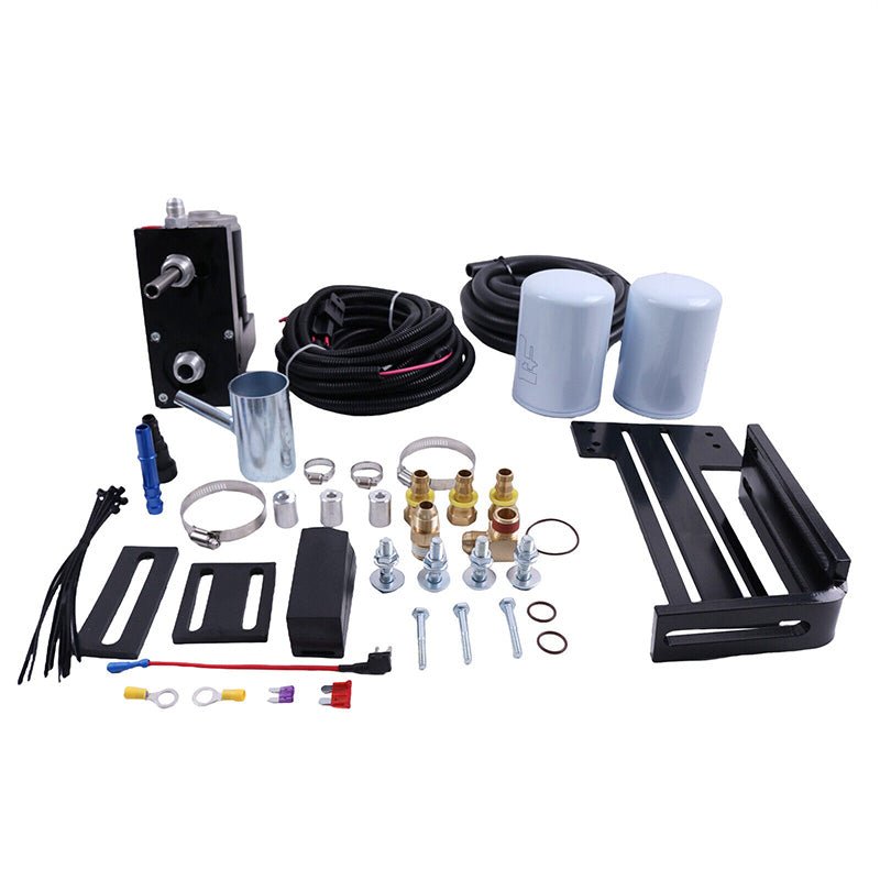 165GPH Diesel Fuel Lift Pump System TSC10165G for Chevy Silverado GMC Sierra 2500 3500 6.6L V8 2001 - 2010 - Fab Heavy Parts
