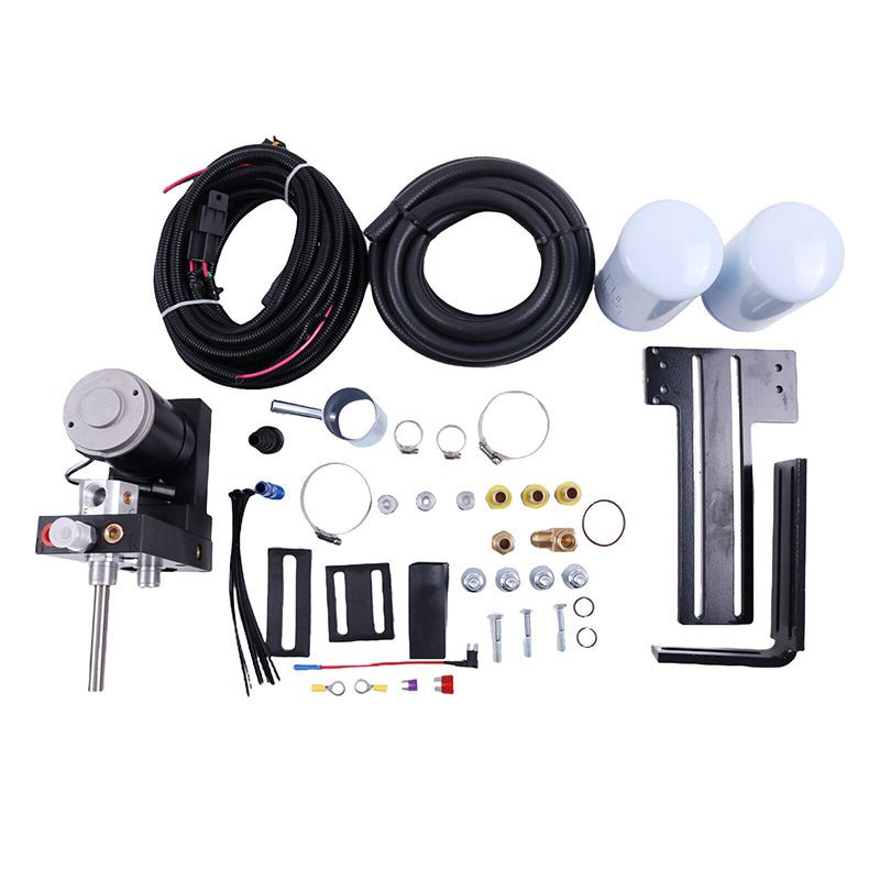 165GPH Diesel Fuel Lift Pump System TSC10165G for Chevy Silverado GMC Sierra 2500 3500 6.6L V8 2001 - 2010 - Fab Heavy Parts