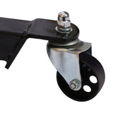 1660lbs Hydraulic Transmission Jack 2 Stage w/ 360° for Car Lift 0.75 Ton - Fab Heavy Parts