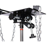 1660lbs Hydraulic Transmission Jack 2 Stage w/ 360° for Car Lift 0.75 Ton - Fab Heavy Parts