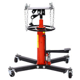 1660lbs Hydraulic Transmission Jack 2 Stage w/ 360° for Car Lift 0.75 Ton - Fab Heavy Parts