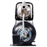 1.6HP Shallow Well Pump with Pressure Tank Garden Water Pump Irrigation Pump Automatic Stainless Steel Head - Fab Heavy Parts