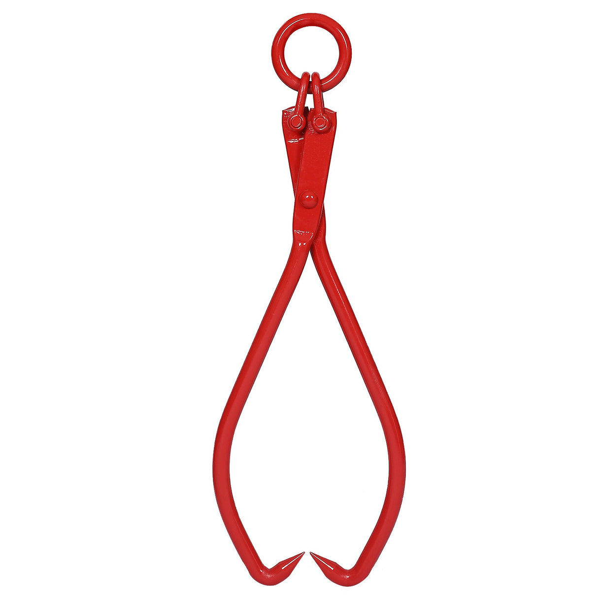 16inch Skidding Tongs with Ring Red - Fab Heavy Parts