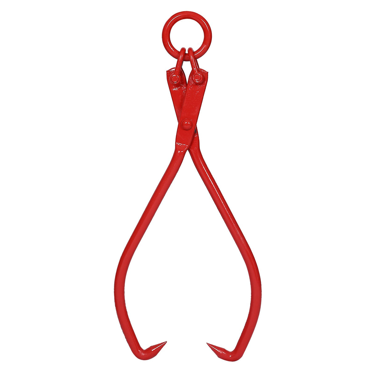 16inch Skidding Tongs with Ring Red - Fab Heavy Parts