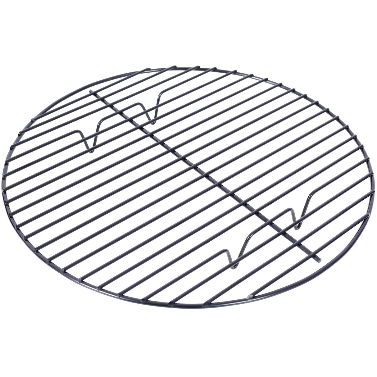 17 Inch Steel Charcoal Smoker Heavy Duty Round BBQ Grill - Black - Fab Heavy Parts