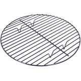 17 Inch Steel Charcoal Smoker Heavy Duty Round BBQ Grill - Black - Fab Heavy Parts