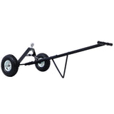 Trailer Dolly with Pneumatic Tires 600 Lb. Maximum Tongue Weight Capacity--Black