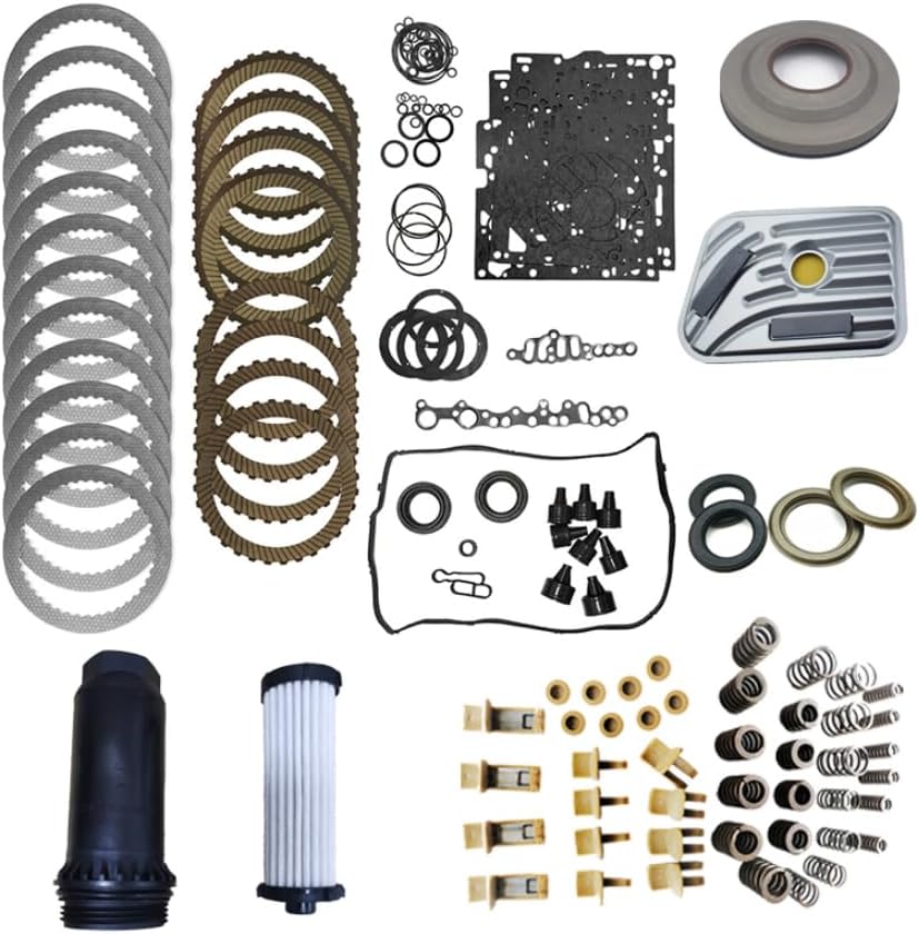 MPS6 6DCT450 Transmission Master Rebuild Kit Overhaul w/Rebuild Clutch Pistons Filte Fits for Clutch Pistons Filter Focus C-Max Mondeo for S40 S60 2008-UP Car