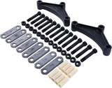 Kit di ricostruzione delle sospensioni a molla per rimorchio a doppio asse ingrassabile Wet Bolt 3" Grillo SRK-TA-WB-LE-3125