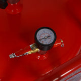 18 Gallon Waste Oil Drain Tank - Red - Fab Heavy Parts