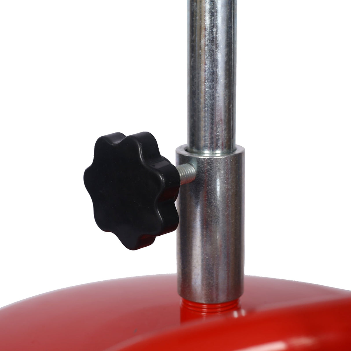 18 Gallon Waste Oil Drain Tank - Red - Fab Heavy Parts