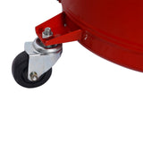 18 Gallon Waste Oil Drain Tank - Red - Fab Heavy Parts