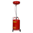 18 Gallon Waste Oil Drain Tank - Red - Fab Heavy Parts