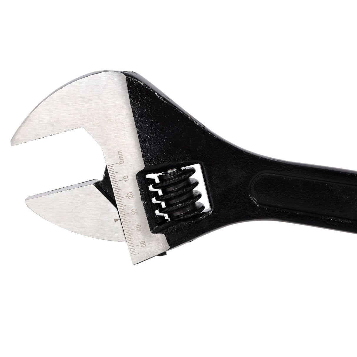 18 Inch Adjustable Wrench Drop Forged Carbon Steel Adjustable Spanner Wide Open Jaw Adjustable Wrench, Black Oxide Finish - Fab Heavy Parts