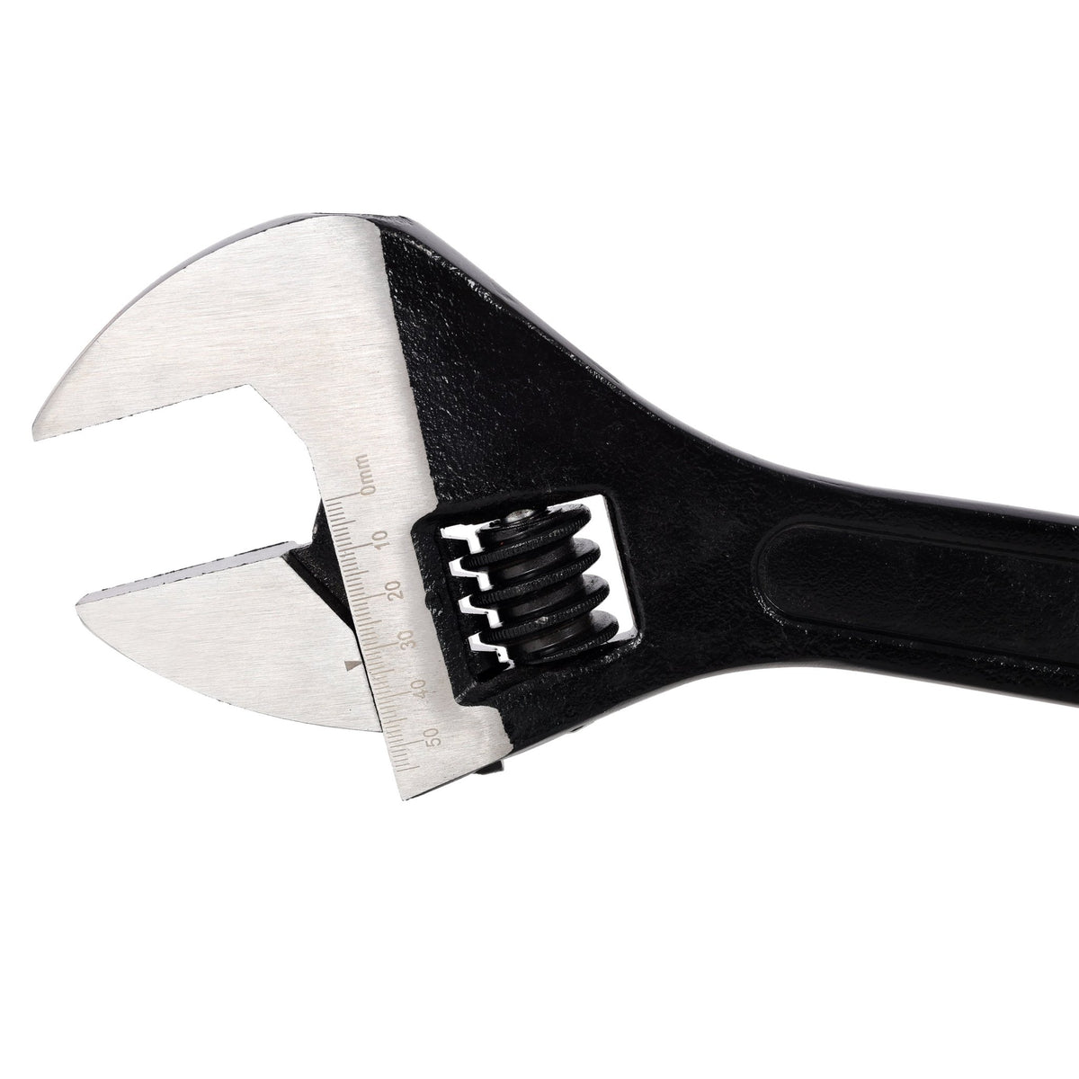 18 Inch Adjustable Wrench Drop Forged Carbon Steel Adjustable Spanner Wide Open Jaw Adjustable Wrench, Black Oxide Finish - Fab Heavy Parts
