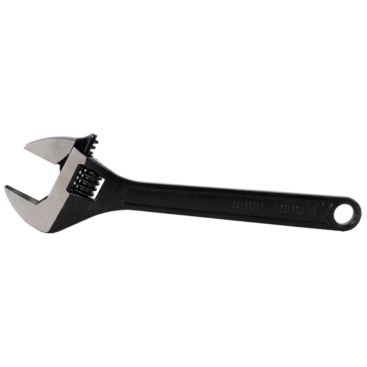 18 Inch Adjustable Wrench Drop Forged Carbon Steel Adjustable Spanner Wide Open Jaw Adjustable Wrench, Black Oxide Finish - Fab Heavy Parts